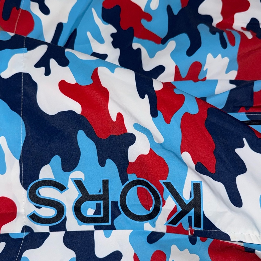 Colorful Camouflage Swim Shorts